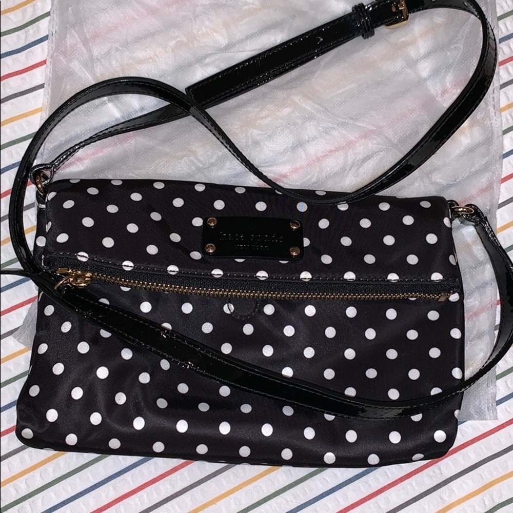 Kate Spade polka dot crossbody